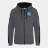 AWDis Contrast Sports Polyester Zoodie Thumbnail