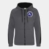 AWDis Contrast Sports Polyester Zoodie Thumbnail